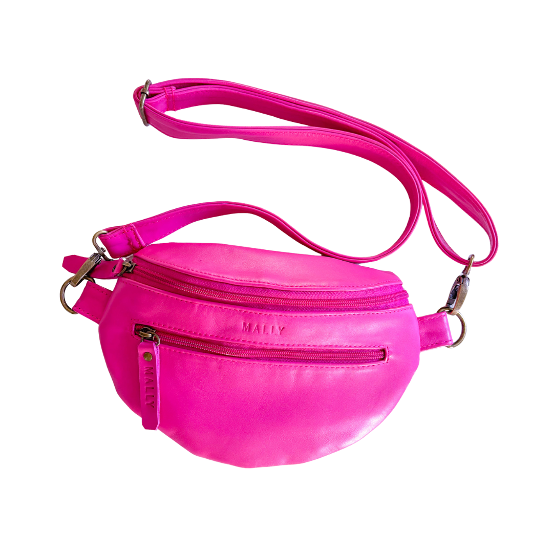 Mally Leather Bum Bag in Special Edition Pink – Mally SA