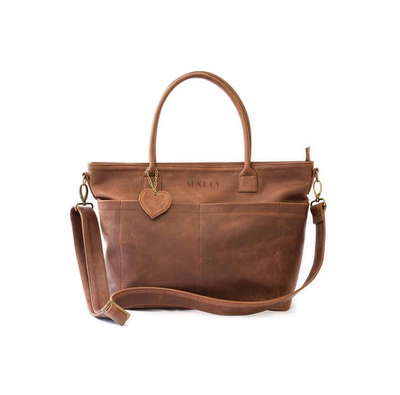 Beula Baby Bag in Brown