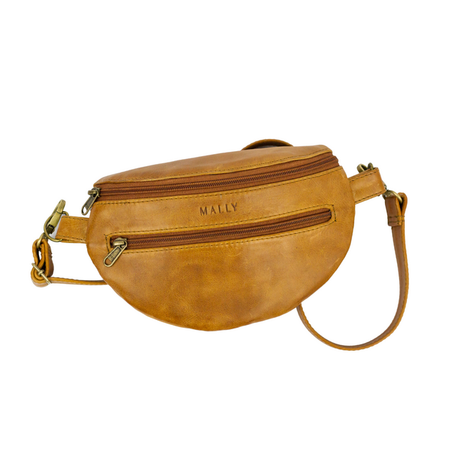 Mally Leather Bum Bag in Toffee – Mally SA