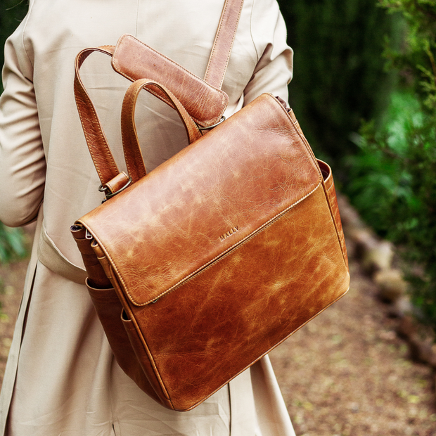 Bebe Baby Backpack in Toffee