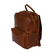 The Hunter Laptop Backpack in Brown