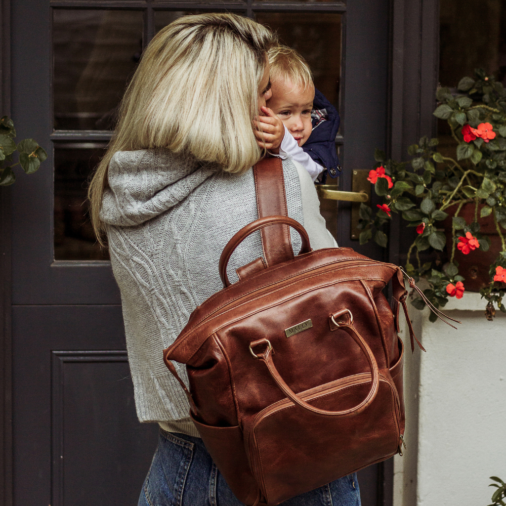 Bambino Backpack in Brown – Mally SA