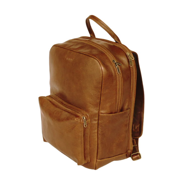 The Hunter Laptop Backpack in Toffee