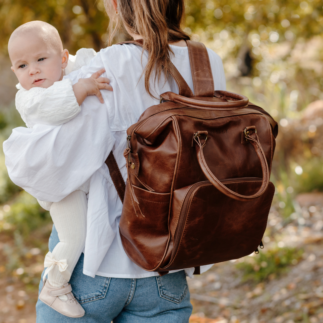 Bambino Backpack in Brown