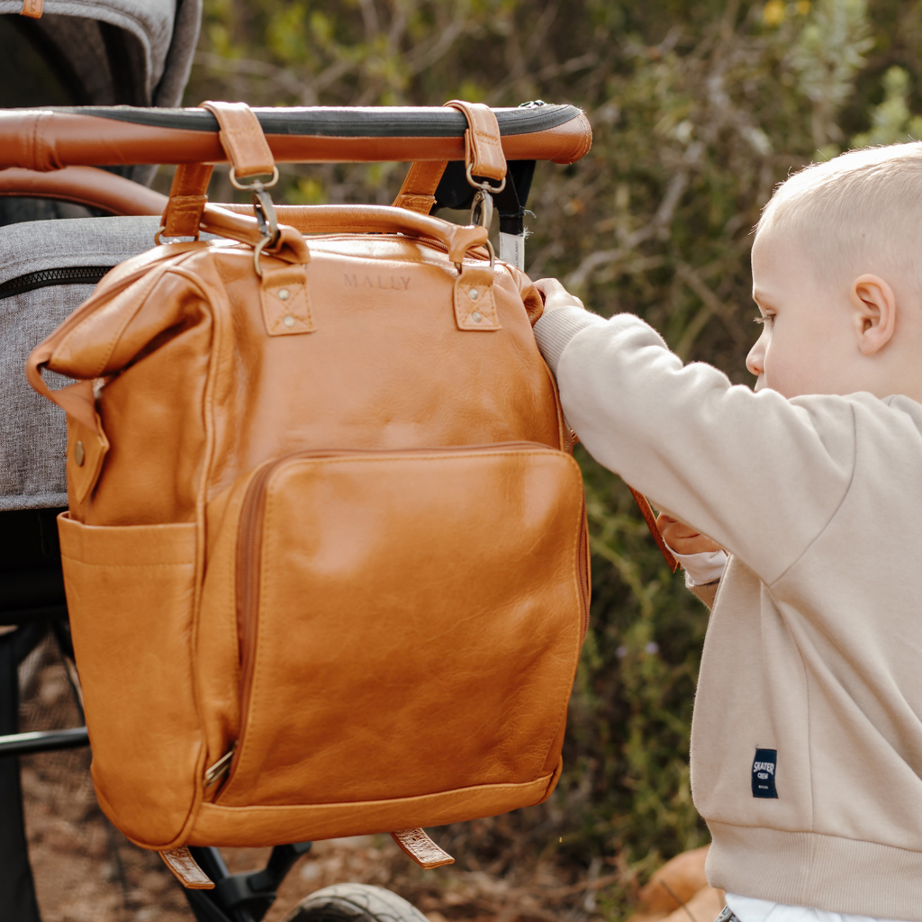 Bambino Backpack in Toffee