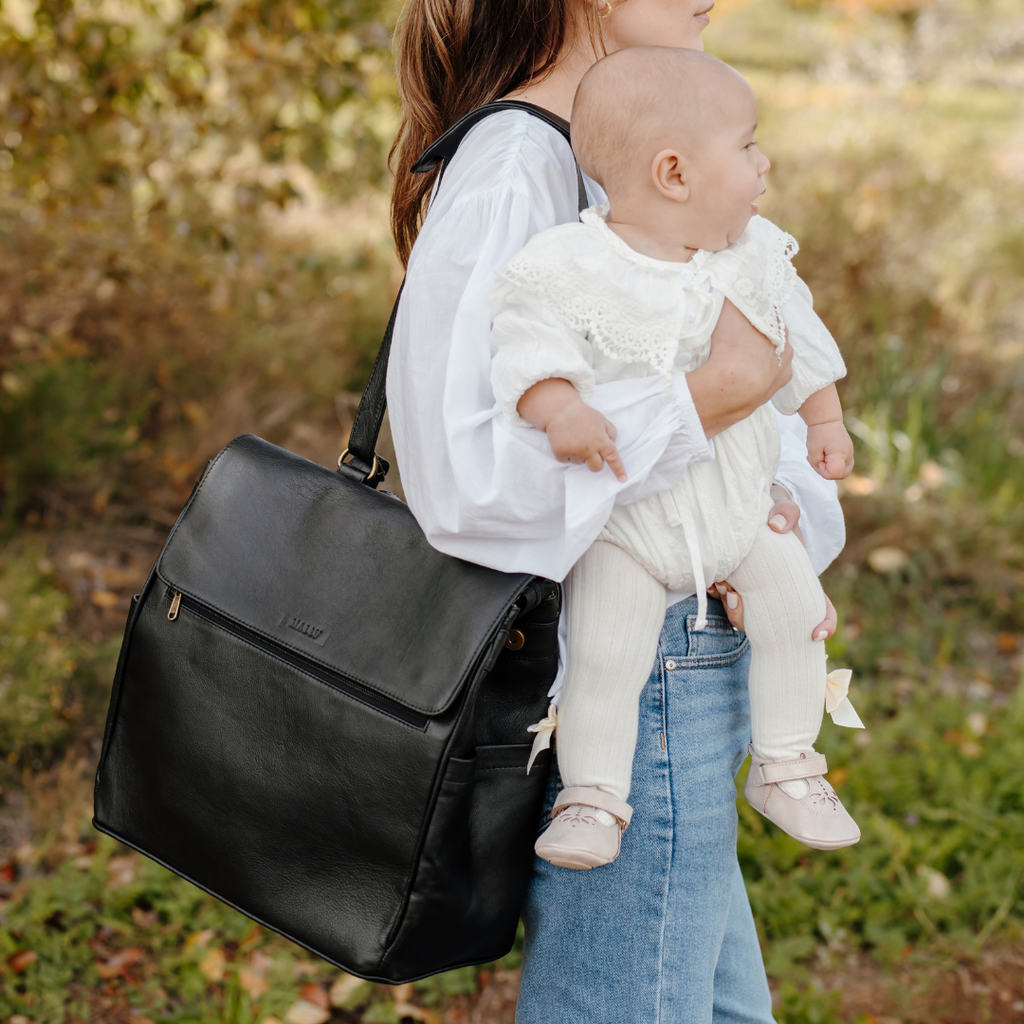 Bebe Baby Backpack in Black