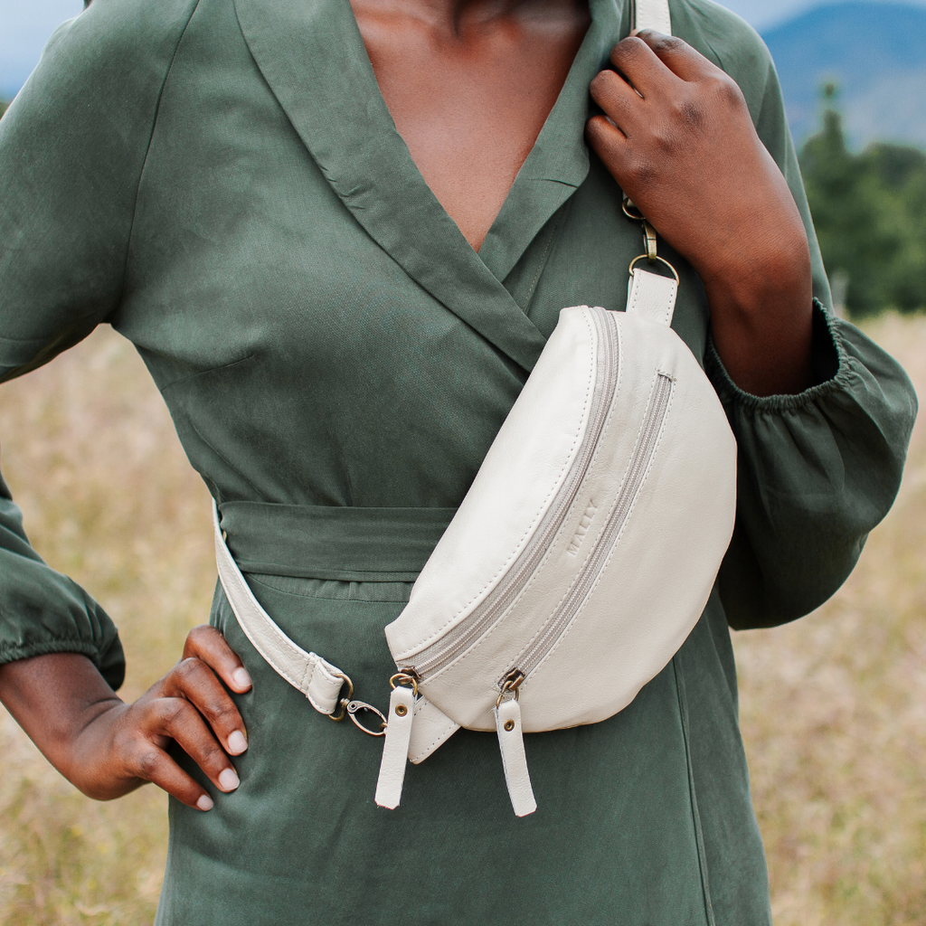 Bum Bag in Stone