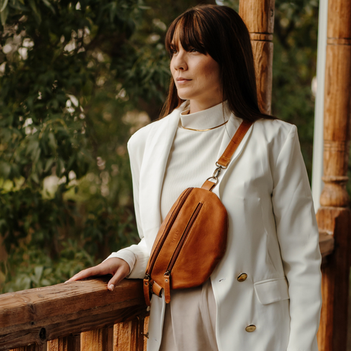 Bum Bag in Toffee