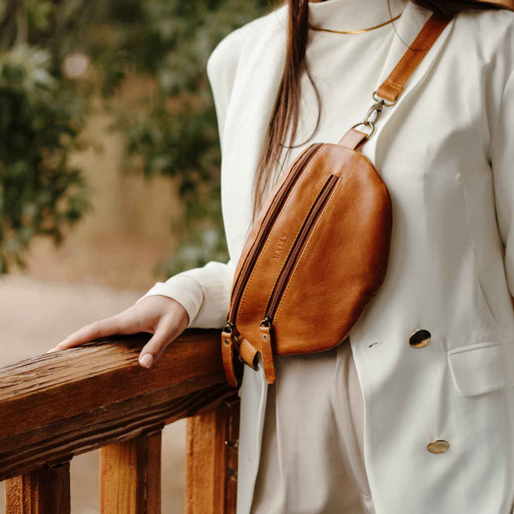 Bum Bag in Toffee