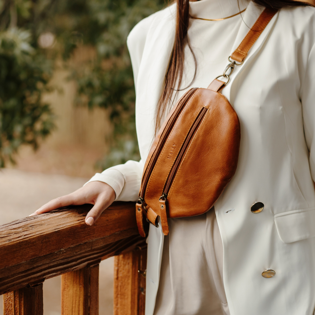 Bum Bag in Toffee