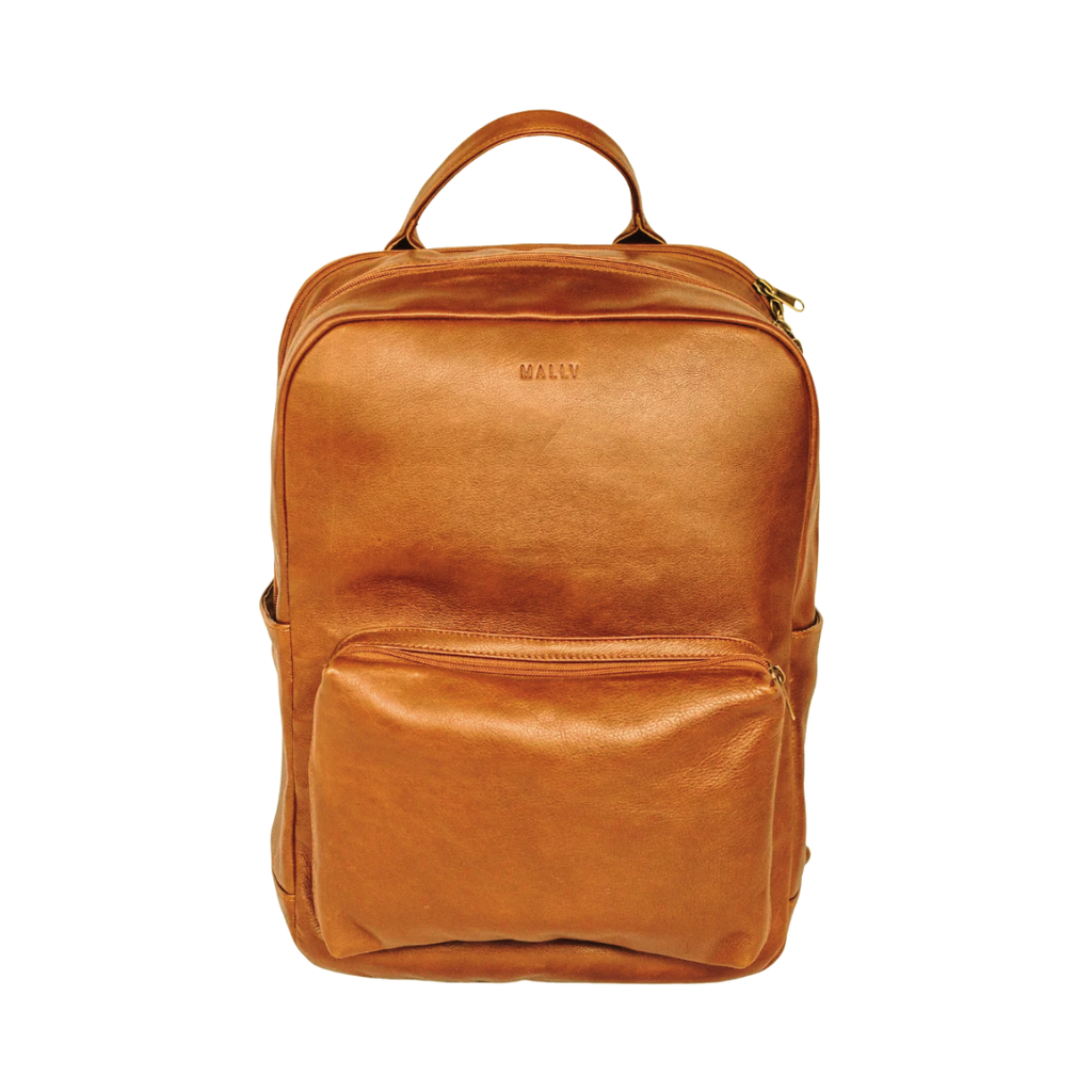 The Hunter Laptop Backpack in Toffee