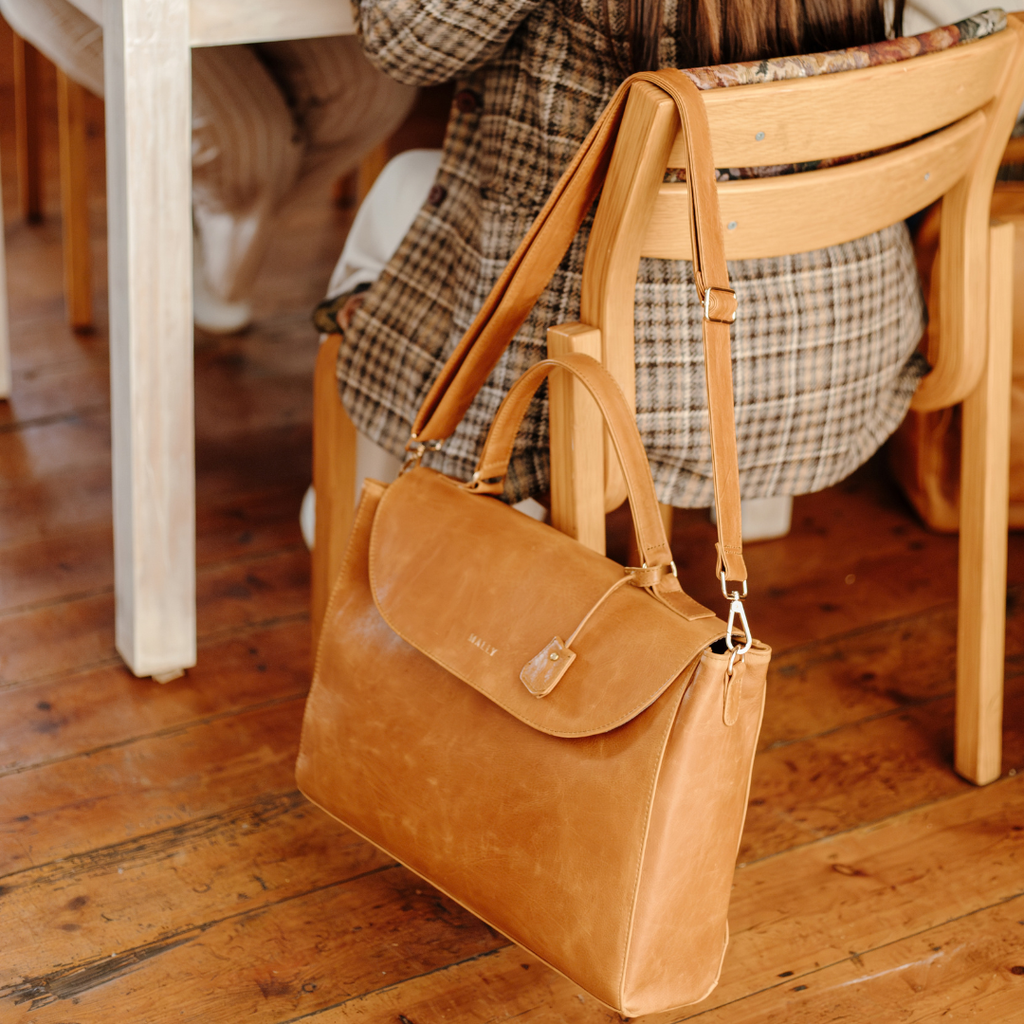 Klara | Ladies Leather Laptop & Work Bag