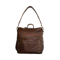 Ladies Leather Backpack in Brown