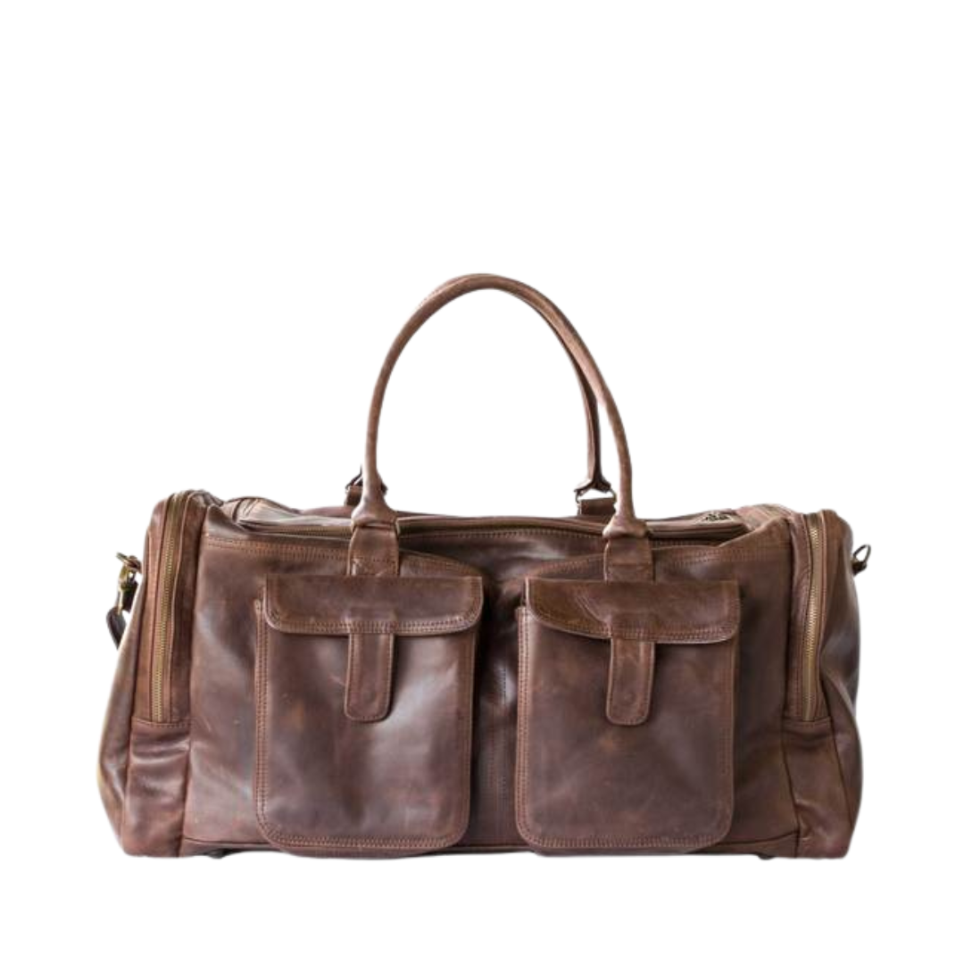 The Philip Travel Bag in Brown