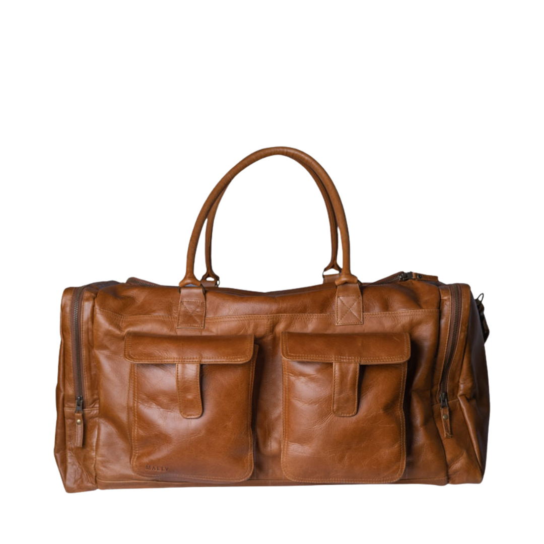 The Philip Travel Bag in Toffee
