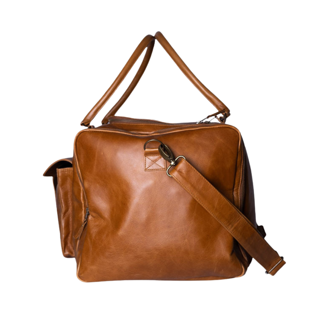 The Philip Travel Bag in Toffee