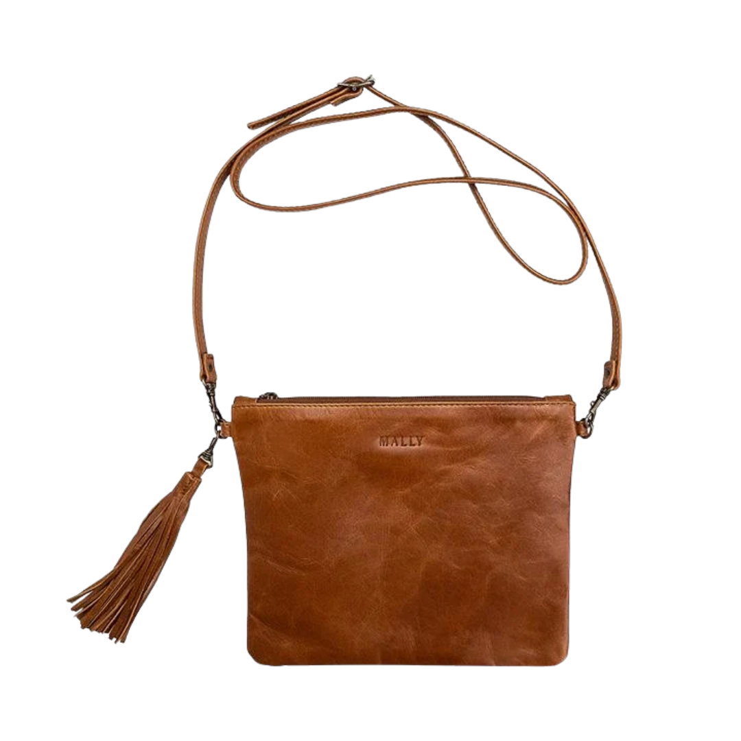Poppy Sling Bag in Toffee