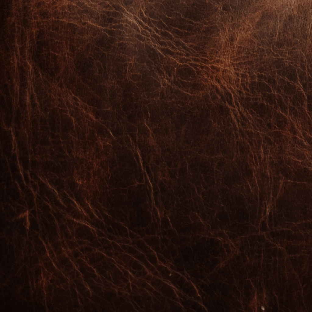 Silvia Leather Baguette Bag in Brown