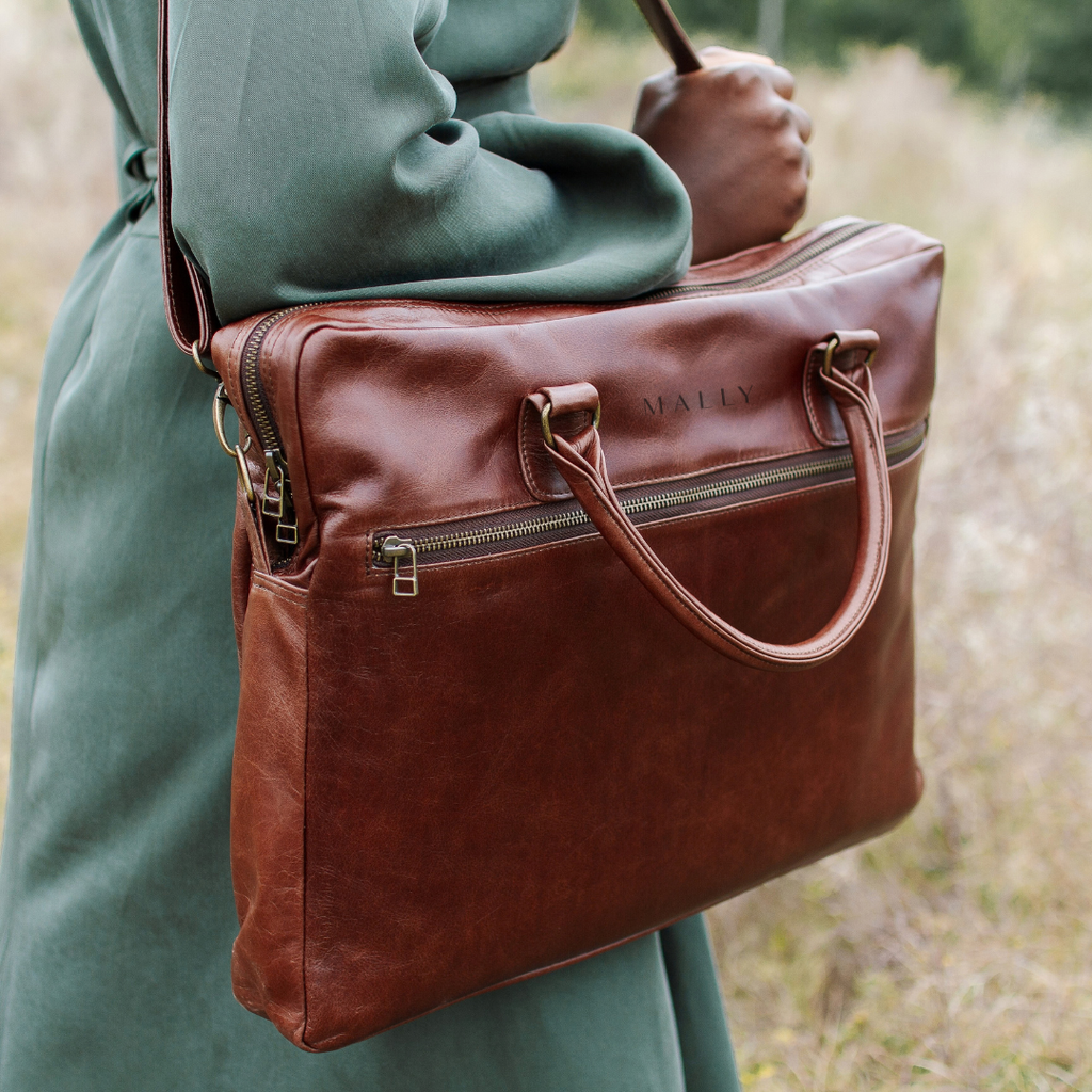 Urban Laptop Bag in Brown