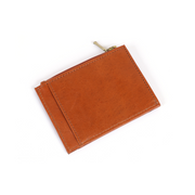 Jolie Leather Zipper Card Holder