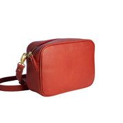 Sophia Leather Box Sling Bag