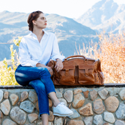 The Philip Travel Bag in Toffee