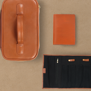 Blake Leather Tech Roll Pouch