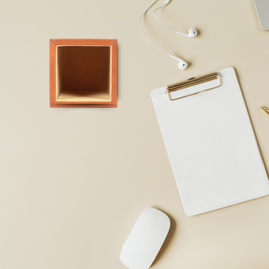 Valentina Leather Pen Holder in Tan