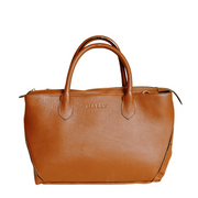 Zuri Midi Leather Tote Bag
