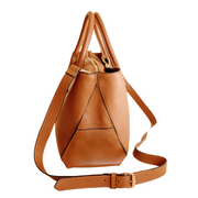 Zuri Midi Leather Tote Bag