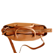 Zuri Midi Leather Tote Bag