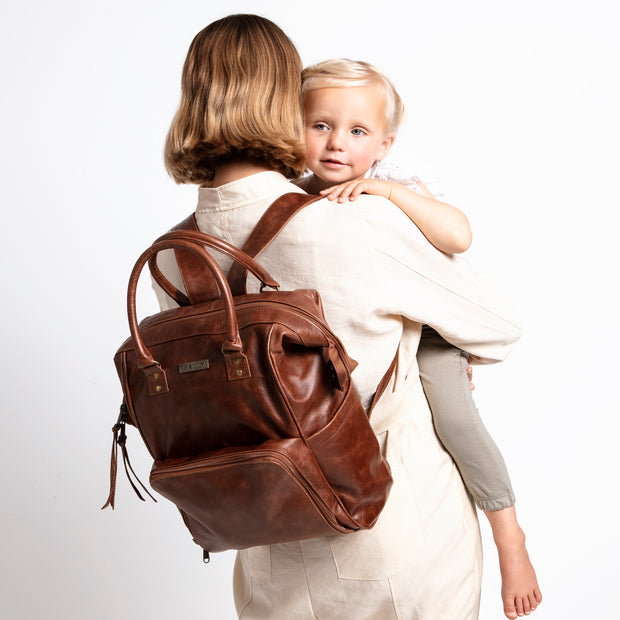 Bambino Backpack in Brown