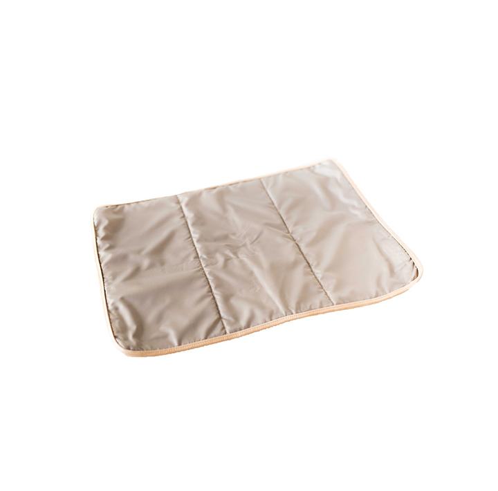 Changing Mat with Leather Trimming