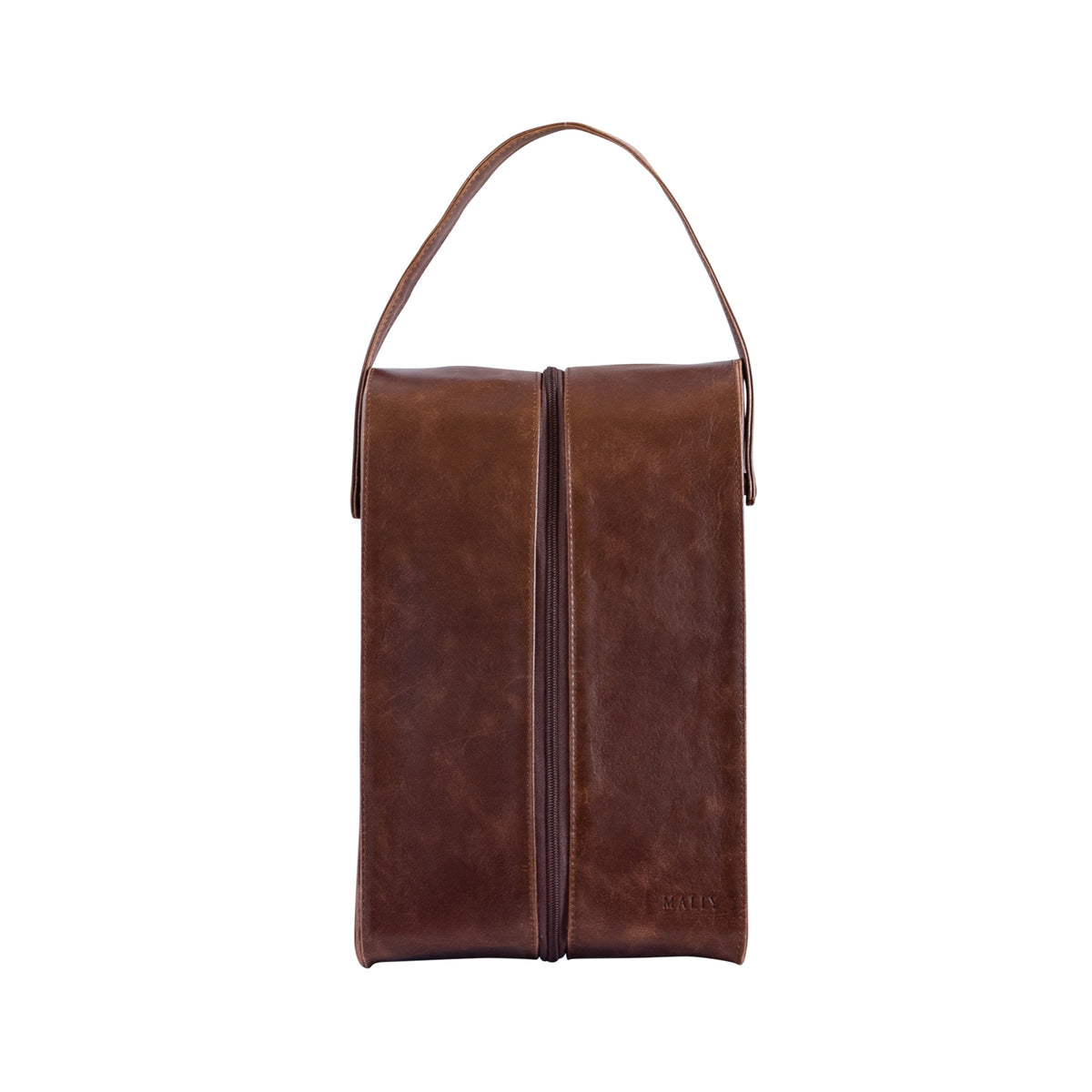 Leather Wine Cooler Bag