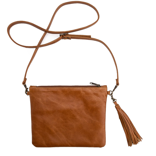 Poppy Sling Bag in Toffee